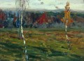 autumn birches 1899 Isaac Levitan